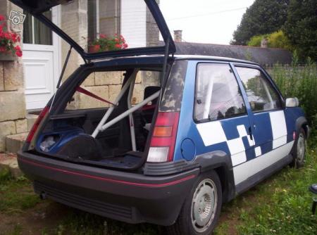 ariere de r5gt turbo